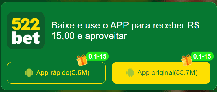 Aplicativo móvel 552BET para iOS e Android